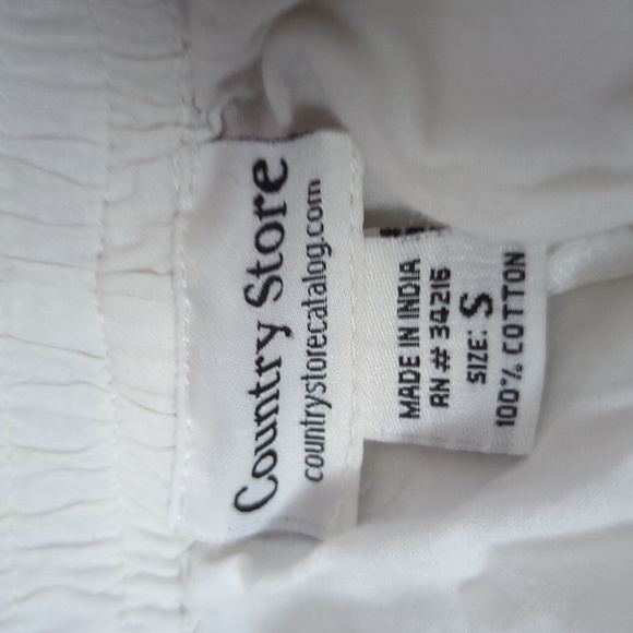 Country Store 100% Cotton Embroidered Pajama Set - Picture 11 of 13